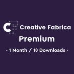 Creative Fabrica Premium Account 1 Month / 10 Downloads