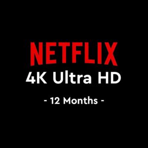 Netflix 4K Ultra HD Premium Account 12 Months