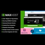 MaxHost WHMCS WordPress Hosting Theme